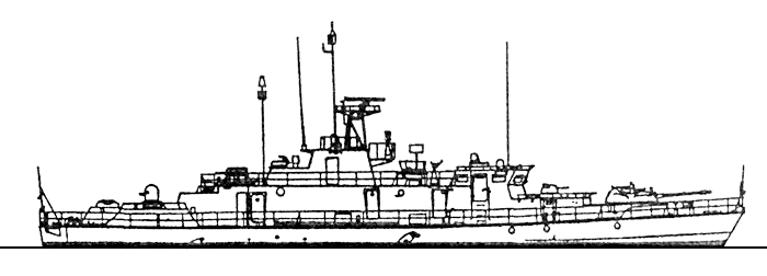 Border patrol ship - Project 1248