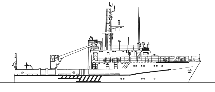 Large hydrographic survey boat - Project 19920