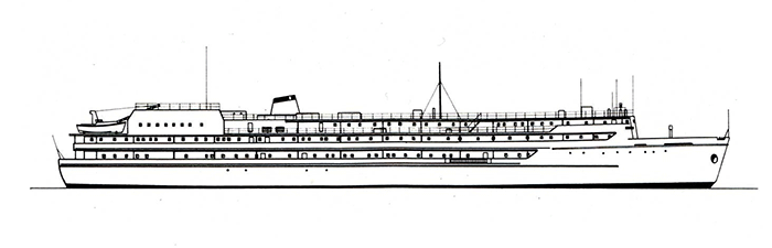 Barracks ship - Project R801A